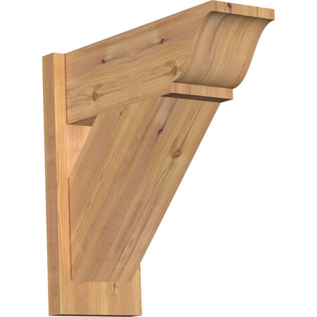 Traditional Smooth Traditional Outlooker, Western Red Cedar, 7 1/2W X 20D X 20H